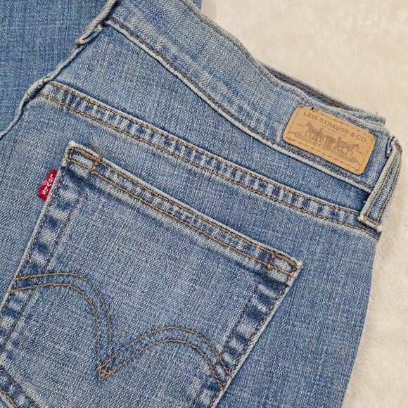 Levi's Boot Cut 515 Jeans Discontinued Mid-Rise Stretch Denim Blue 6 ☆ SOLD ☆ - Picture 4 of 11